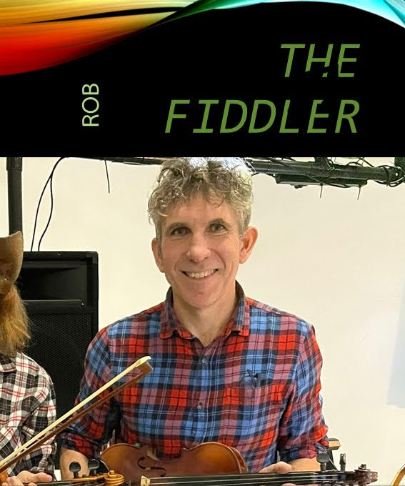 Barnbuskers Ceilidh Barn Dance Band fiddler Rob