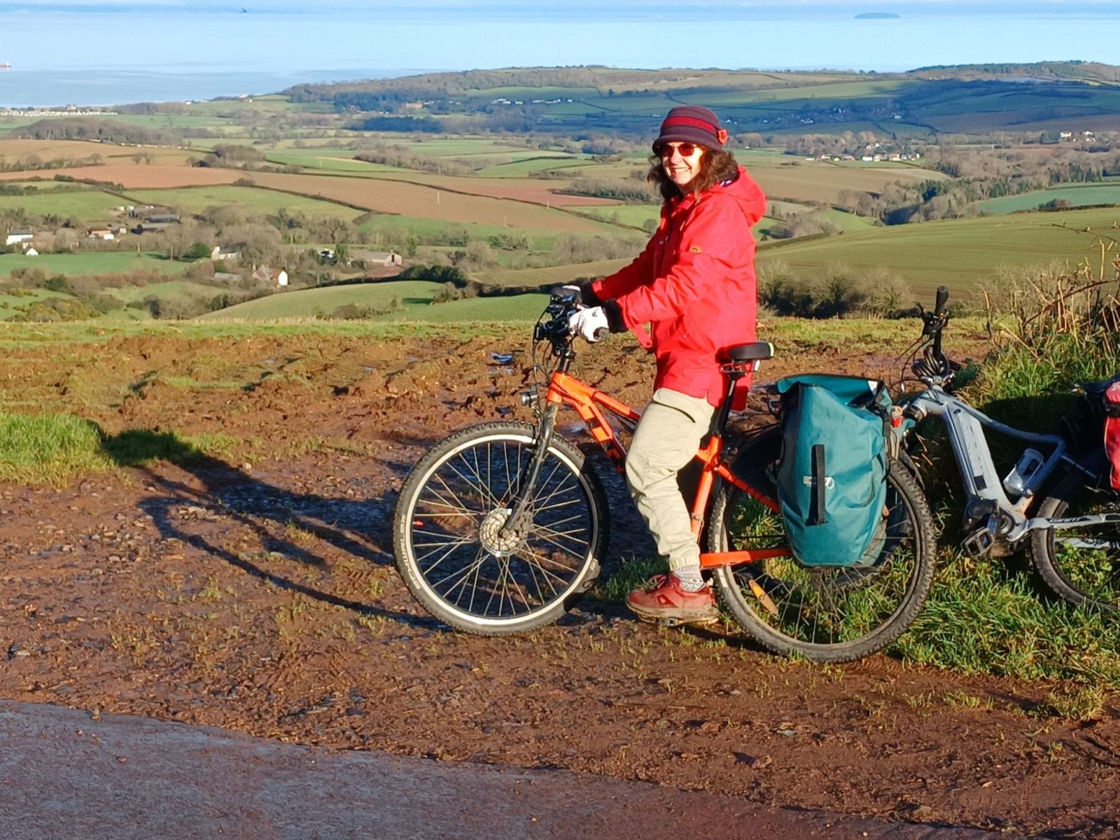 Cycling outing for Barnbuskers - Judy