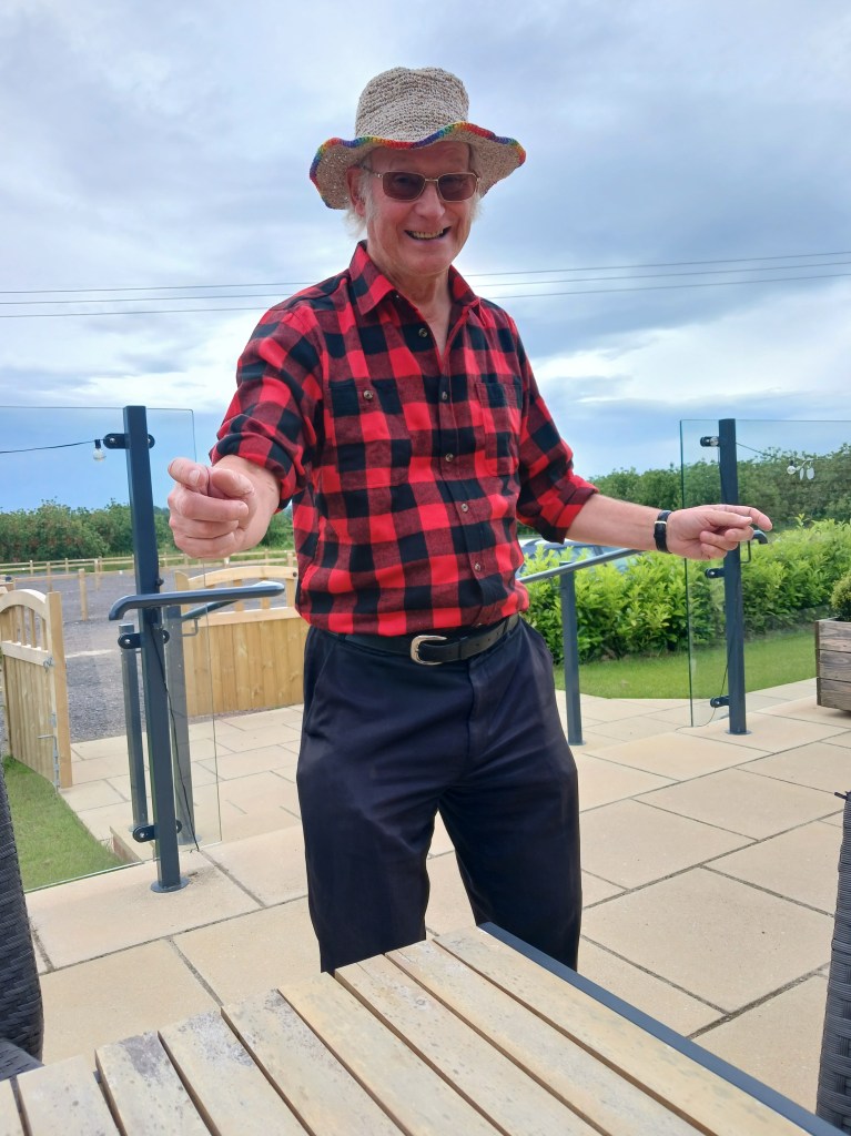 Robin at Rumwell Farm Shop