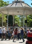 Dancers at the Band Stand