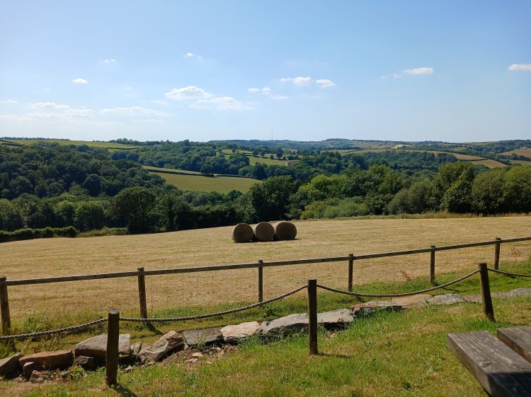 The view in summer at Country Ways