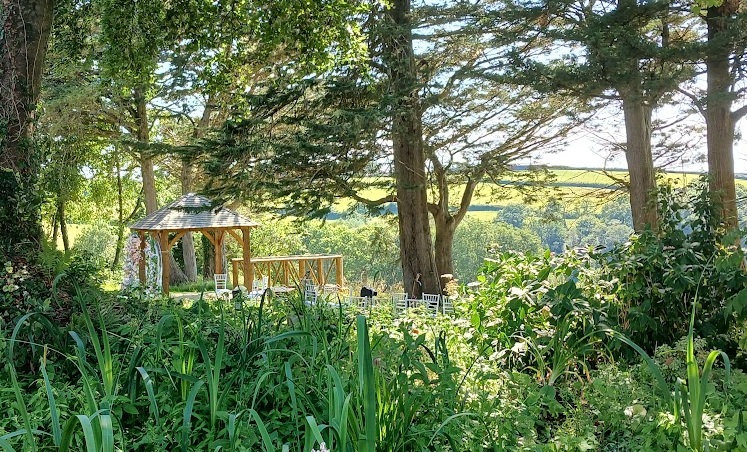 Location of wedding ceremony at Country Ways