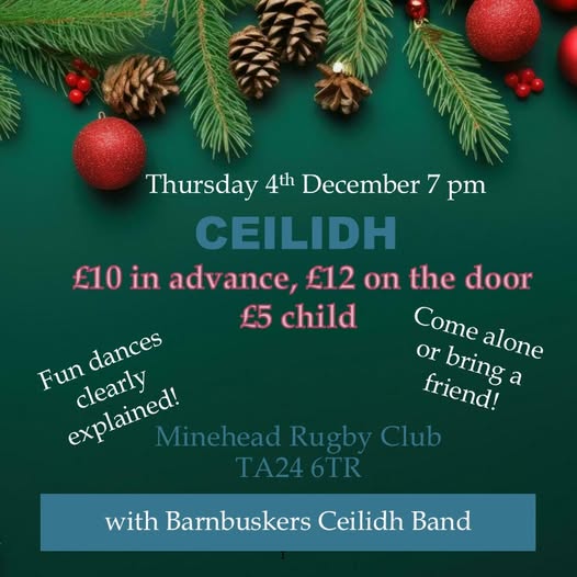 Barnbuskers Christmas Ceilidh Barn Dance
