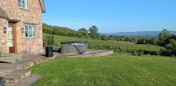 Rock Farm West Bagborough hot tub
