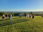 Hen Party country dancing at West Bagborough