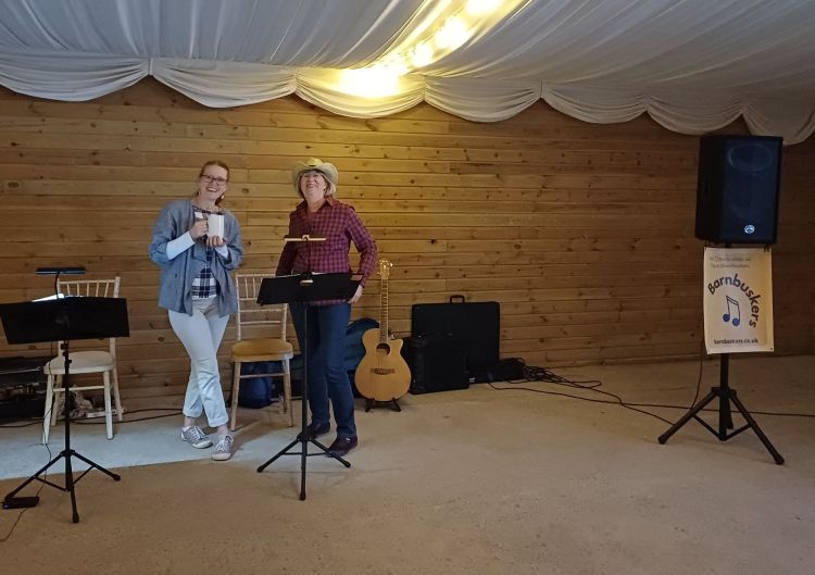 Barnbuskers Band at Secret Valley in Somerset